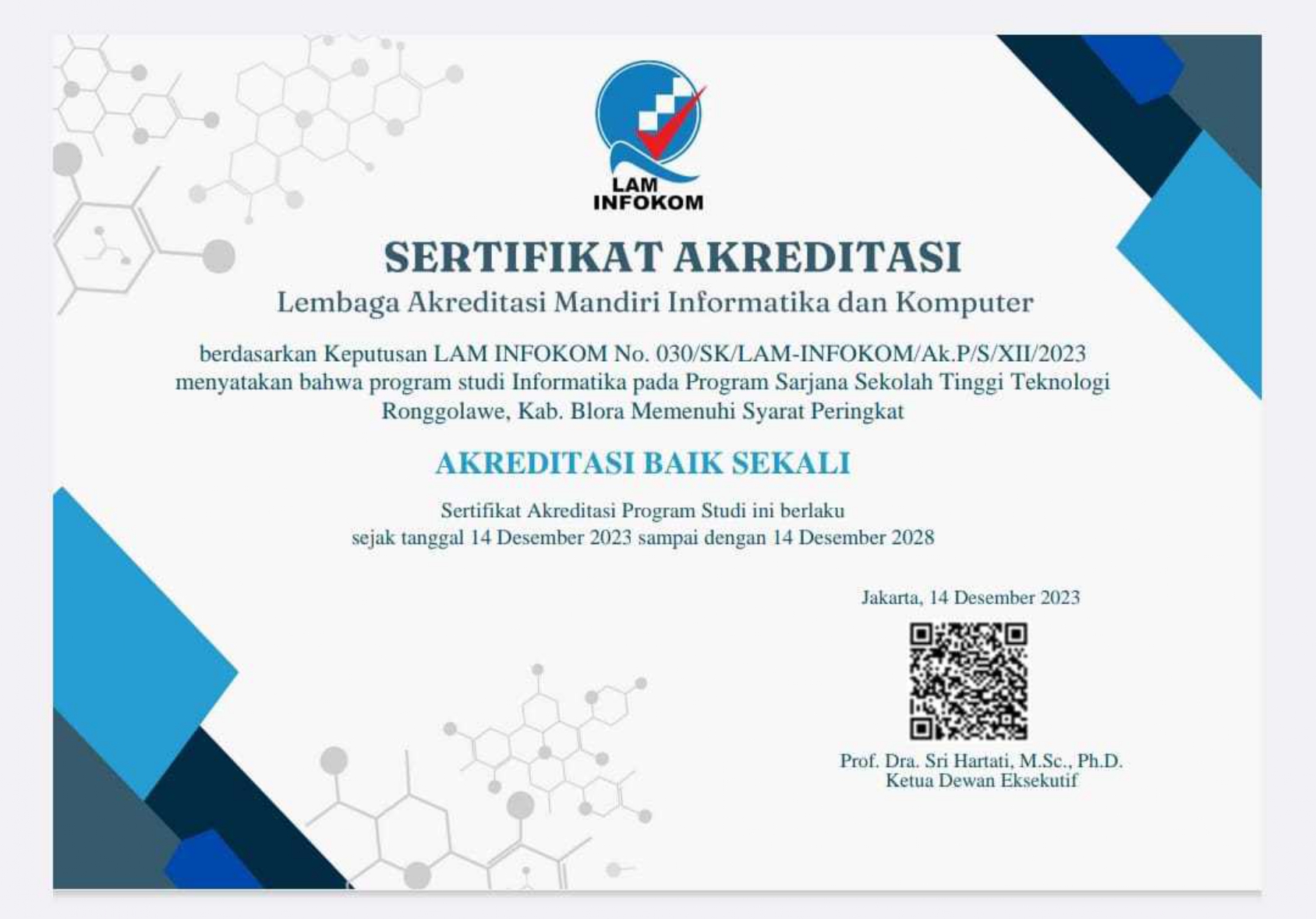 Program Studi S1 Informatika